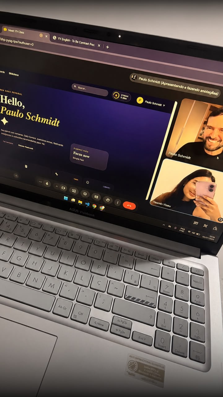Aula de Inglês YV